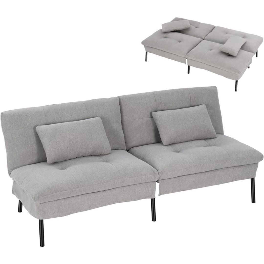 divani grigio per letto morbido