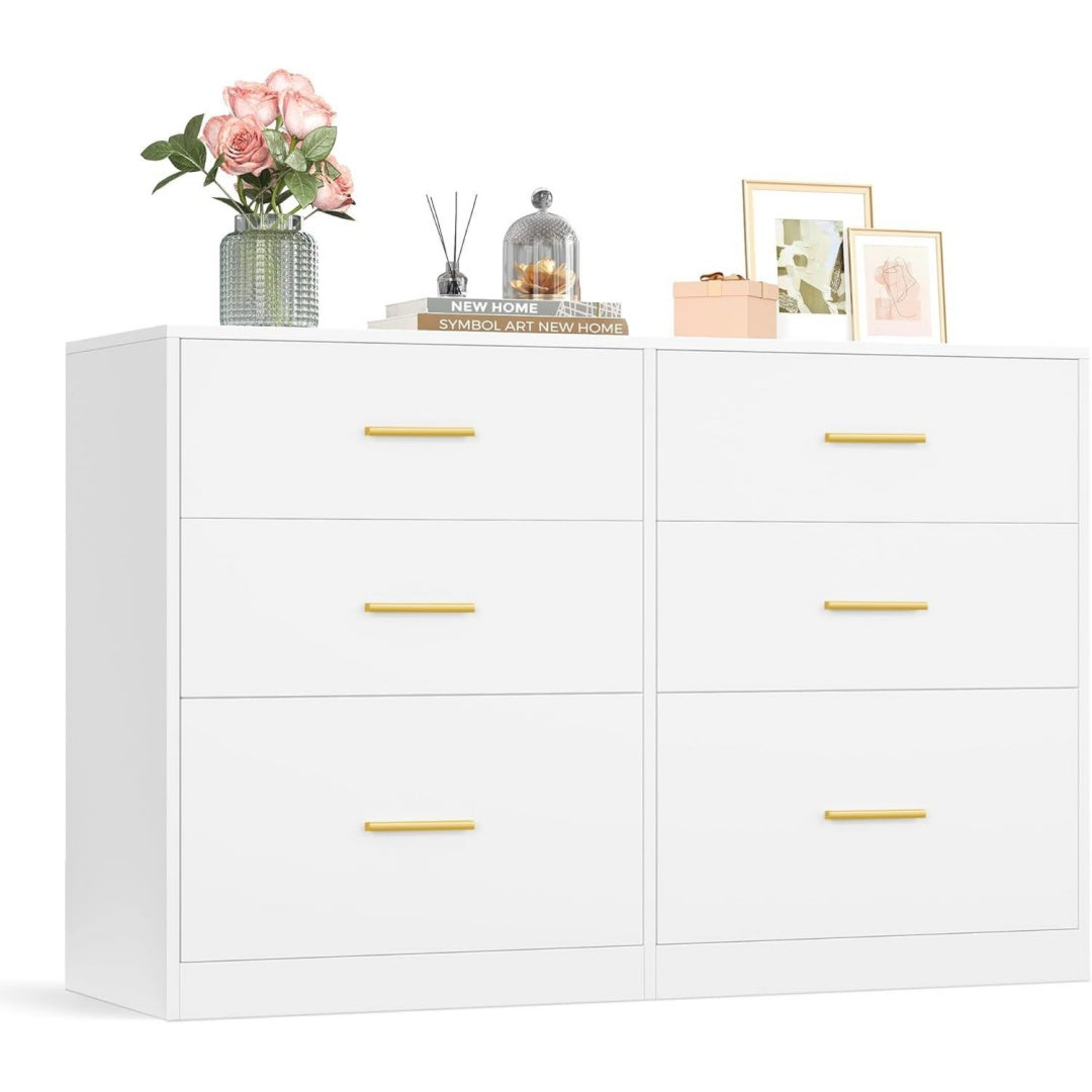 com e cassettiere bianco per ingresso letto 1