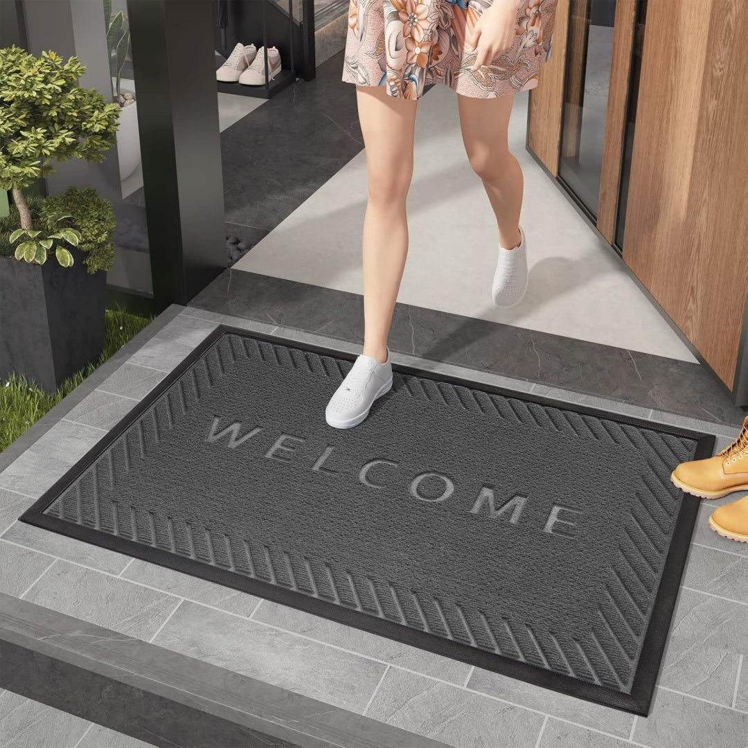 zerbini nero gomma antiscivolo per ingresso resistente