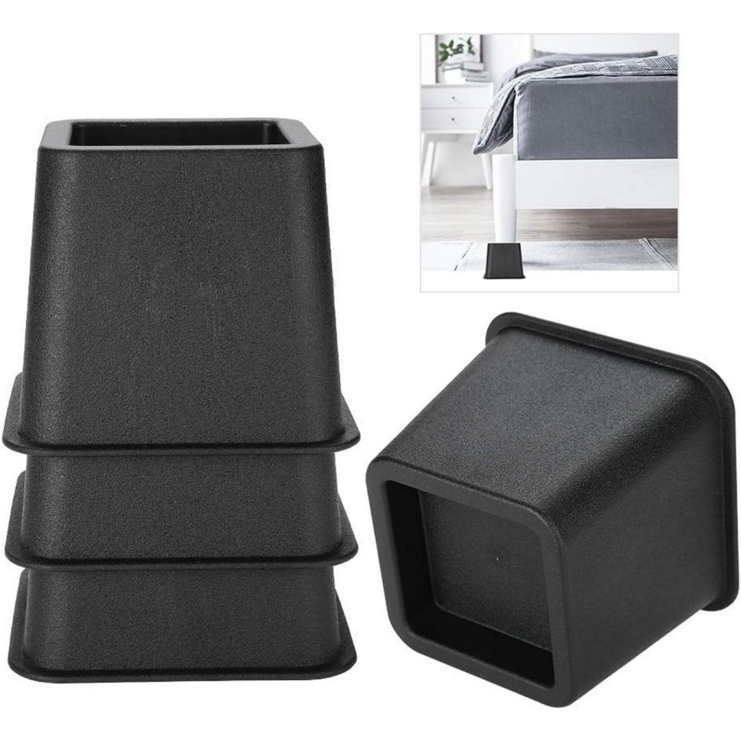 pediere nero per letto resistente