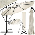 ombrelloni beige alluminio impermeabile