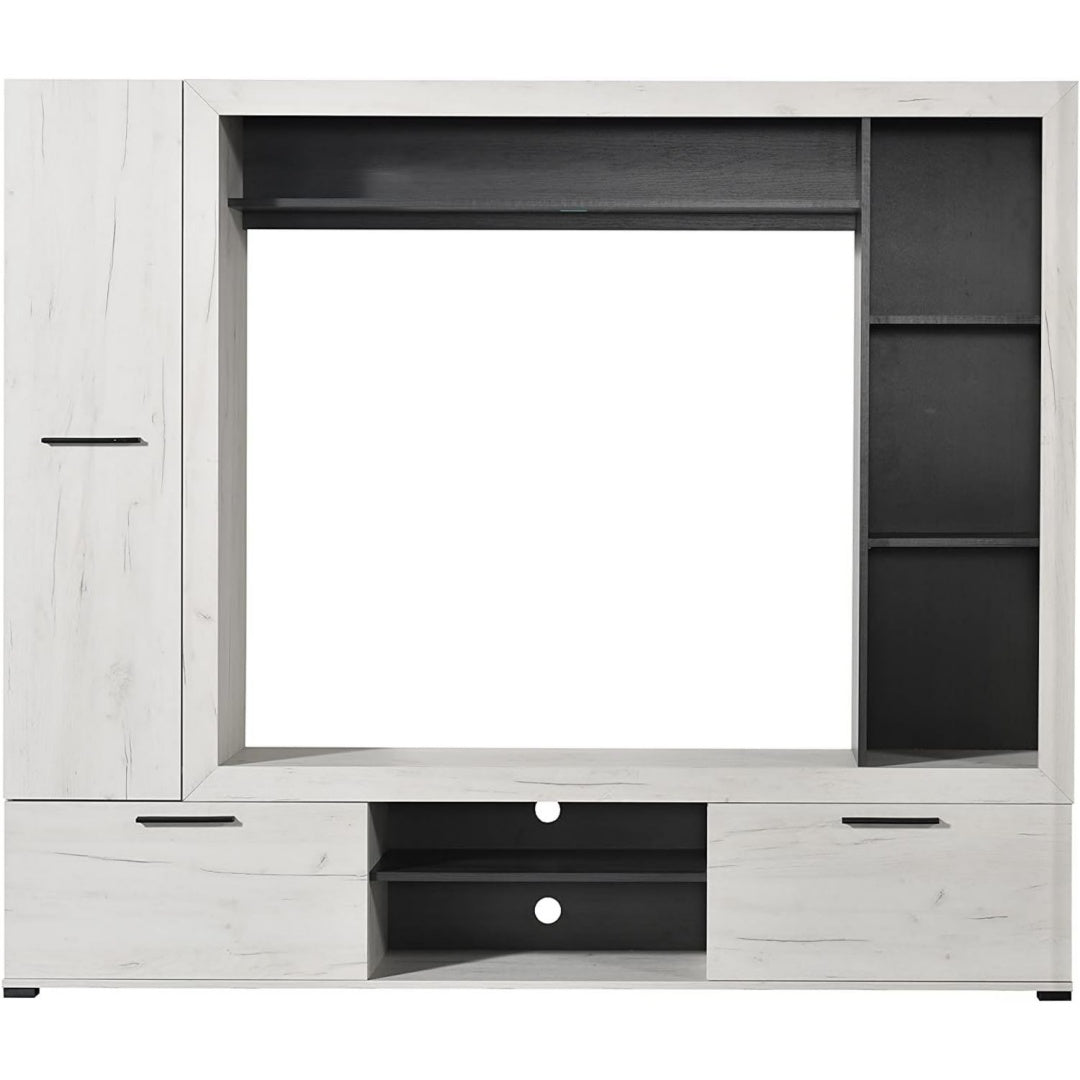 pareti attrezzate bianco 6